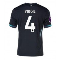 Liverpool Virgil van Dijk #4 Replika Bortatröja 2024-25 Kortärmad